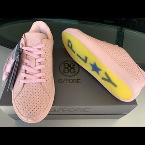 Pink leather 8.5 G/FORE ladies street shoes